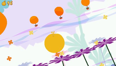 
LocoRoco | PSP | gameplay screenshot | Data by MobyGames.com