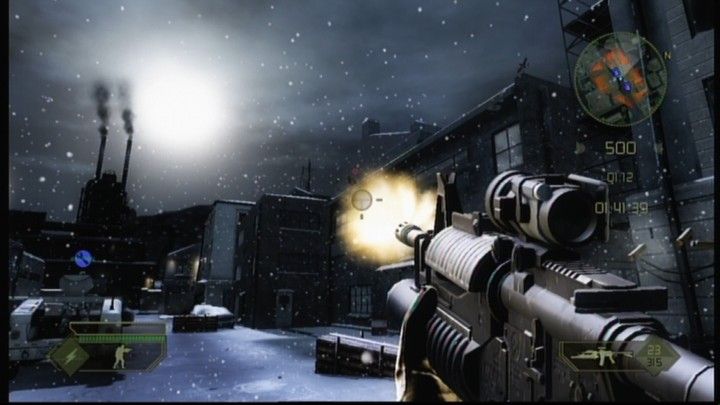 Battlefield 2: Modern Combat | Xbox 360 | gameplay screenshot | region=North America | source-country= | zypher-v2 | moby-2756484c2965 | Data by MobyGames.com
