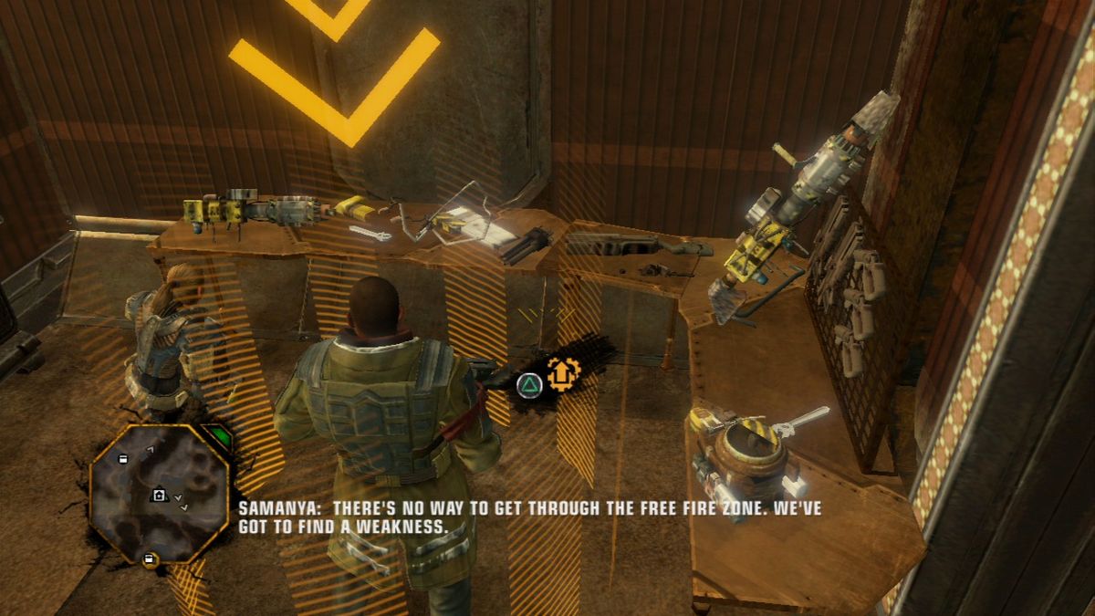 Red Faction: Guerrilla | PlayStation 3 | gameplay screenshot | Data by MobyGames.com