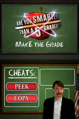 
Are You Smarter than a 5th Grader? Make the Grade | Nintendo DS | gameplay screenshot | Region: North America | source-country= | Data by MobyGames.com