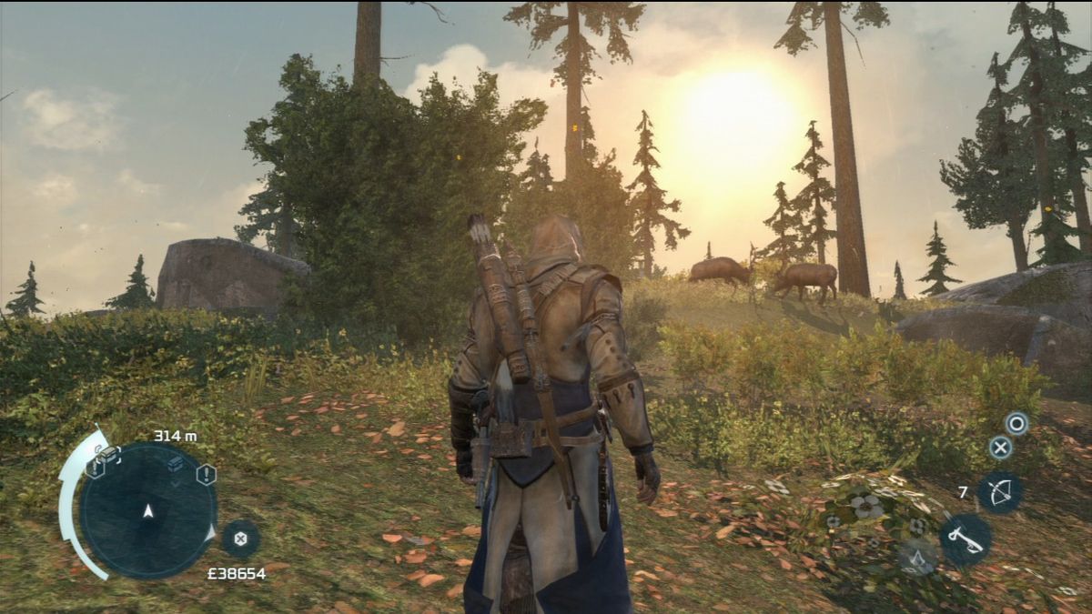 Assassin's Creed III | PlayStation 3 | gameplay screenshot | Data by MobyGames.com