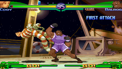 
Street Fighter Alpha 3 Max | PSP | gameplay screenshot | Data by MobyGames.com
