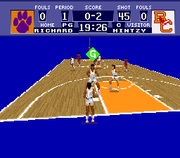 NCAA Basketball | SNES | gameplay screenshot | region=North America | source-country= | zypher-v2 | moby-bfa5df251d3c | Data by MobyGames.com
