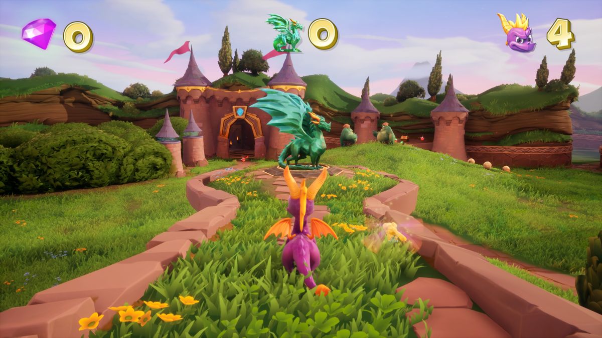 Spyro: Reignited Trilogy | PlayStation 4 | gameplay screenshot | Data by MobyGames.com