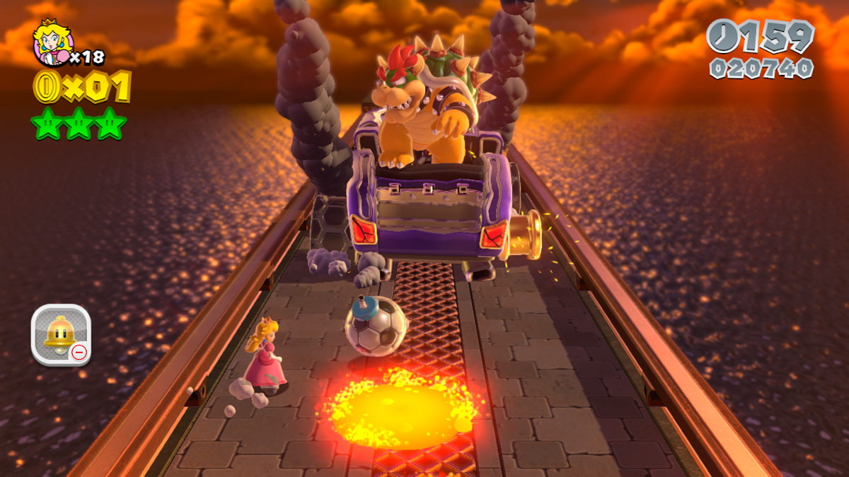 Super Mario 3D World | Wii U | gameplay screenshot | region=North America | source-country= | zypher-v2 | moby-3d25340ec8d3 | Data by MobyGames.com