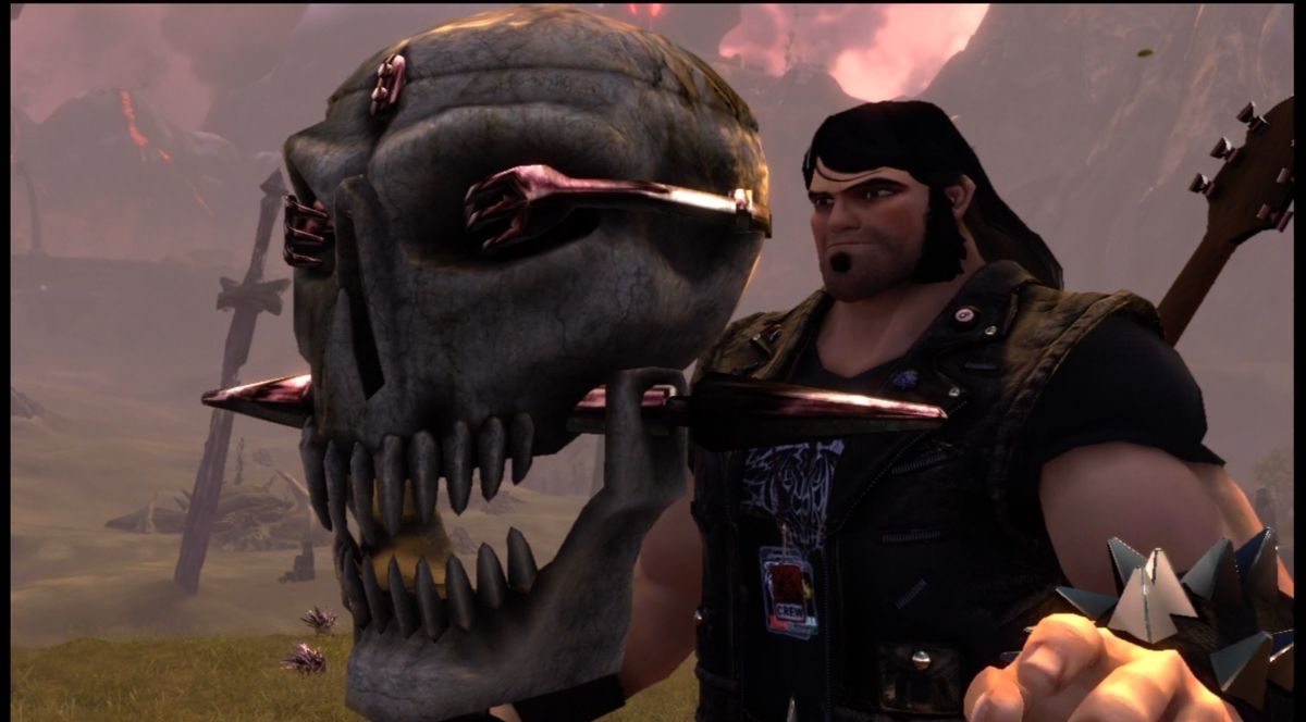 
Brütal Legend | Xbox 360 | gameplay screenshot | Region: North America | source-country= | Data by MobyGames.com
