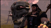 
Brütal Legend | Xbox 360 | gameplay screenshot | Region: North America | source-country= | Data by MobyGames.com