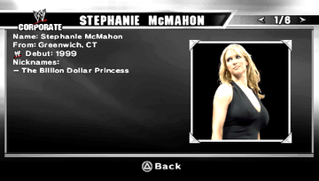 WWE Smackdown vs. Raw 2007 | PSP | gameplay screenshot | region=North America | source-country= | zypher-v2 | moby-968b2a00f8b4 | Data by MobyGames.com