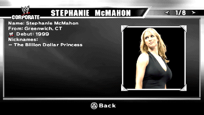 WWE Smackdown vs. Raw 2007 | PSP | gameplay screenshot | region=North America | source-country= | zypher-v2 | moby-968b2a00f8b4 | Data by MobyGames.com