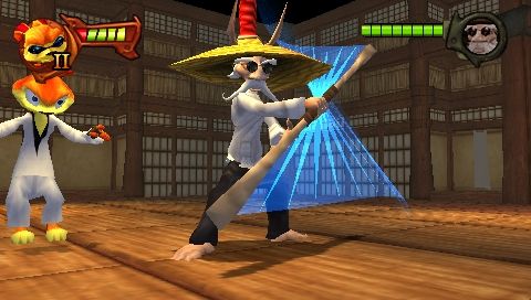 
Daxter | PSP | gameplay screenshot | Data by MobyGames.com