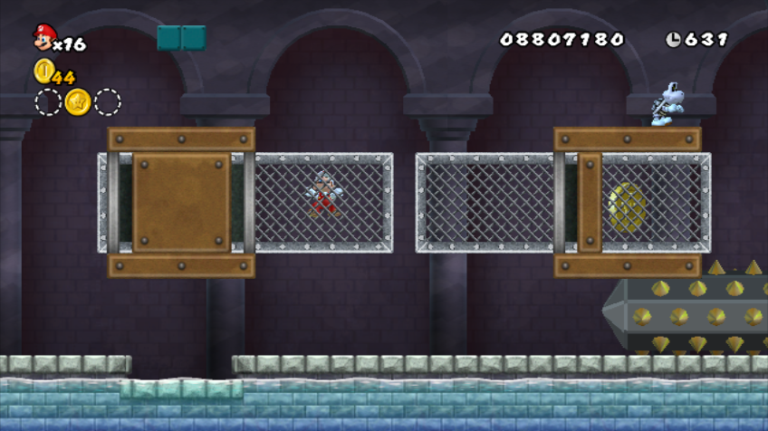 New Super Mario Bros. Wii | Wii | gameplay screenshot | Region: North America | source-country= | Data by MobyGames.com