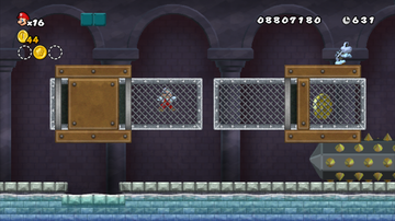 
New Super Mario Bros. Wii | Wii | gameplay screenshot | Region: North America | source-country= | Data by MobyGames.com