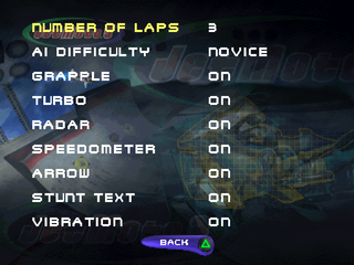 Jet Moto 3 | PlayStation | gameplay screenshot | region=North America | source-country= | zypher-v2 | moby-0fcd8a48ce2e | Data by MobyGames.com