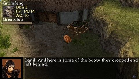 
Dungeons & Dragons Tactics | PSP | gameplay screenshot | Data by MobyGames.com