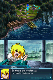 Beyblade: Metal Fusion | Nintendo DS | gameplay screenshot | region=North America | source-country= | zypher-v2 | moby-097226222d7a | Data by MobyGames.com