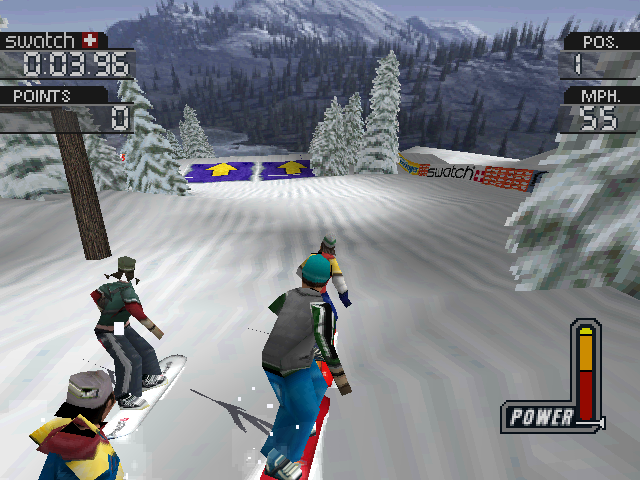 Cool Boarders 3 | PlayStation | gameplay screenshot | Region: North America | source-country= | Data by MobyGames.com
