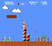 
Super Mario Bros | NES | gameplay screenshot | Data by MobyGames.com