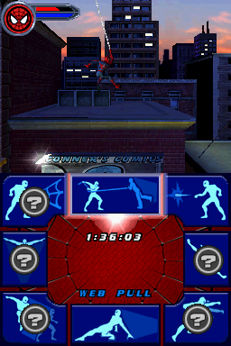 
Spider-Man 2 | Nintendo DS | gameplay screenshot | Data by MobyGames.com