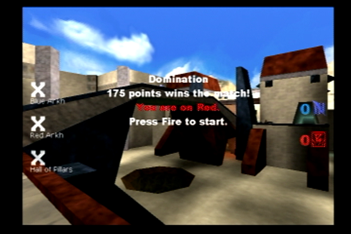 
Unreal Tournament | PlayStation 2 | gameplay screenshot | Region: North America | source-country= | Data by MobyGames.com