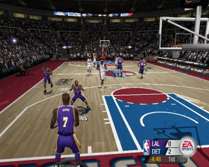 
NBA Live 2005 | PlayStation 2 | gameplay screenshot | Region: North America | source-country= | Data by MobyGames.com