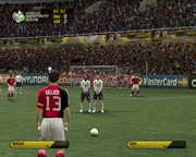 
FIFA World Cup: Germany 2006 | PlayStation 2 | gameplay screenshot | Region: North America | source-country= | Data by MobyGames.com