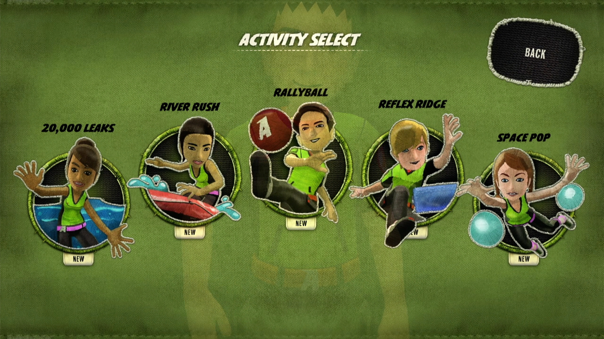 Kinect Adventures! | Xbox 360 | gameplay screenshot | Region: North America | source-country= | Data by MobyGames.com