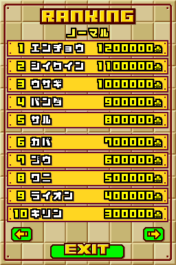 
Zoo Keeper | Nintendo DS | gameplay screenshot | Data by MobyGames.com