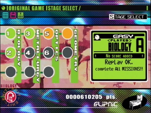 Flipnic: Ultimate Pinball | PlayStation 2 | gameplay screenshot | Region: North America | source-country= | Data by MobyGames.com