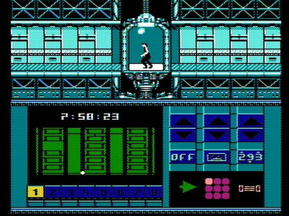 Impossible Mission II | NES | gameplay screenshot | region=North America | source-country= | zypher-v2 | moby-675e5699c84e | Data by MobyGames.com