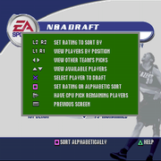 
NBA Live 2002 | PlayStation | gameplay screenshot | Region: North America | source-country= | Data by MobyGames.com