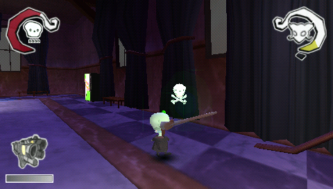 Death Jr. | PSP | gameplay screenshot | Data by MobyGames.com