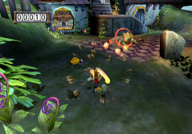 
Rayman 3: Hoodlum Havoc | GameCube | gameplay screenshot | Data by MobyGames.com