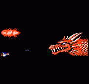 
Life Force | NES | gameplay screenshot | Data by MobyGames.com