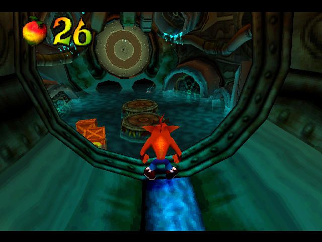 Crash Bandicoot 2: Cortex Strikes Back | PlayStation | gameplay screenshot | Data by MobyGames.com