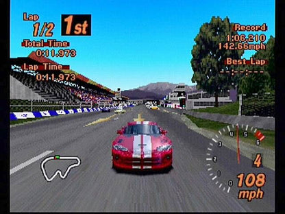 Gran Turismo 2 | PlayStation | gameplay screenshot | region=North America | source-country= | zypher-v2 | moby-293d3b7fa980 | Data by MobyGames.com