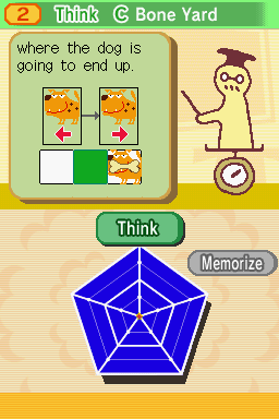 Big Brain Academy | Nintendo DS | gameplay screenshot | region=North America | source-country= | zypher-v2 | moby-13a9b652b646 | Data by MobyGames.com
