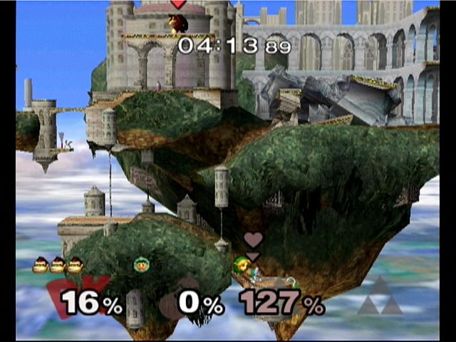 Super Smash Bros.: Melee | GameCube | gameplay screenshot | Region: North America | source-country= | Data by MobyGames.com