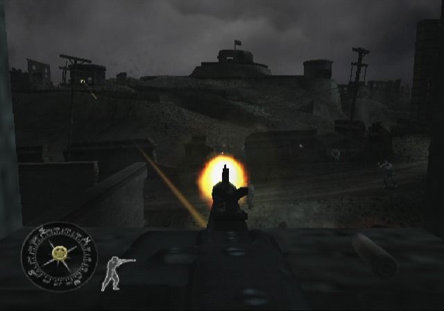 Call of Duty: Finest Hour | PlayStation 2 | gameplay screenshot | region=North America | source-country= | zypher-v2 | moby-529fd6d18616 | Data by MobyGames.com
