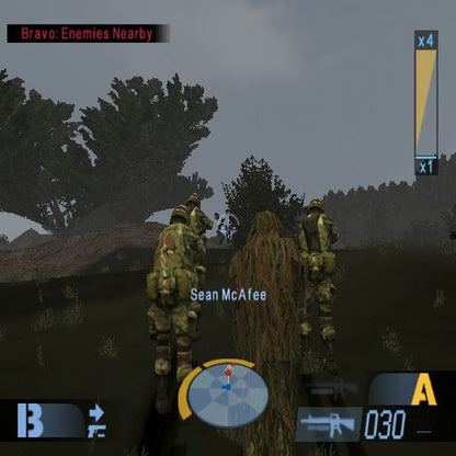 Tom Clancy's Ghost Recon | PlayStation 2 | gameplay screenshot | region=North America | source-country= | zypher-v2 | moby-9db2b90e19db | Data by MobyGames.com