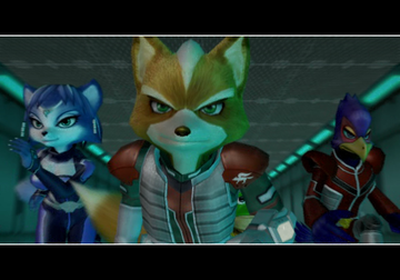 Star Fox Assault | GameCube | gameplay screenshot | region=North America | source-country= | zypher-v2 | moby-72601f805e91 | Data by MobyGames.com