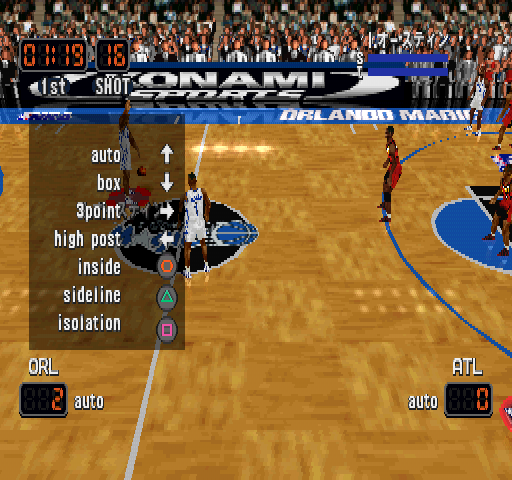 NBA in the Zone '99 | PlayStation | gameplay screenshot | region=North America | source-country= | zypher-v2 | moby-086d2da6ea95 | Data by MobyGames.com