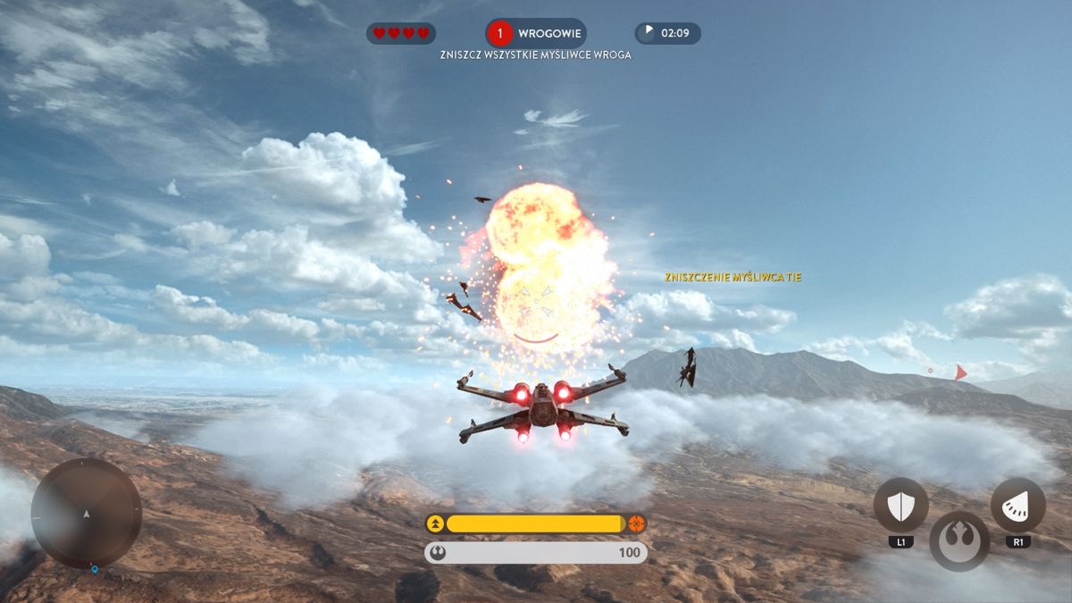 
Star Wars: Battlefront | PlayStation 4 | gameplay screenshot | Data by MobyGames.com