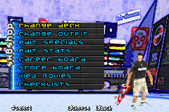 Tony Hawk's Pro Skater 4 | Game Boy Advance | gameplay screenshot | region=North America | source-country= | zypher-v2 | moby-0dbcfa7e6276 | Data by MobyGames.com