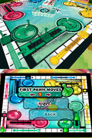 
Battleship / Connect Four / Sorry! / Trouble | Nintendo DS | gameplay screenshot | Region: North America | source-country= | Data by MobyGames.com