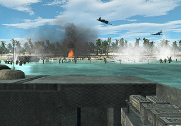 
Call of Duty: World at War - Final Fronts | PlayStation 2 | gameplay screenshot | Region: North America | source-country= | Data by MobyGames.com
