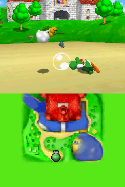 
Super Mario 64 DS | Nintendo DS | gameplay screenshot | Data by MobyGames.com