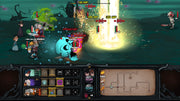 
Has-Been Heroes | Xbox One | gameplay screenshot | Combining magic against undead enemies in a swamp