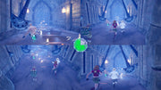 
Jumanji: The Video Game | Xbox One | gameplay screenshot | Local split-screen teamwork through a trap-filled corridor