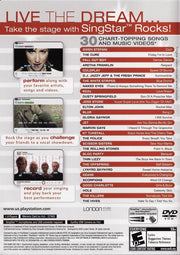 
SingStar: Rocks! | PlayStation 2 | back cover 1 | Region: North America | Source: LaunchBox