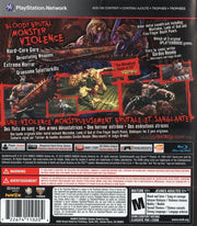 
Splatterhouse | PlayStation 3 | back cover 1